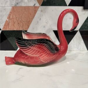 Vintage Maddux of California Swan/Flamingo Planter